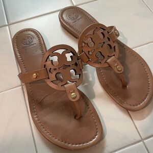 Tory Burch Miller Sandals In Makeup size 9
